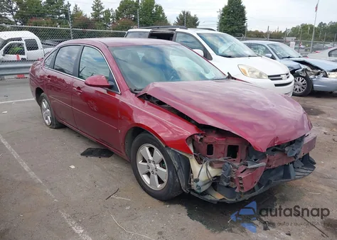 2008 Chevrolet Impala Lt from USA, damaged, VIN 2G1WT58K781244239